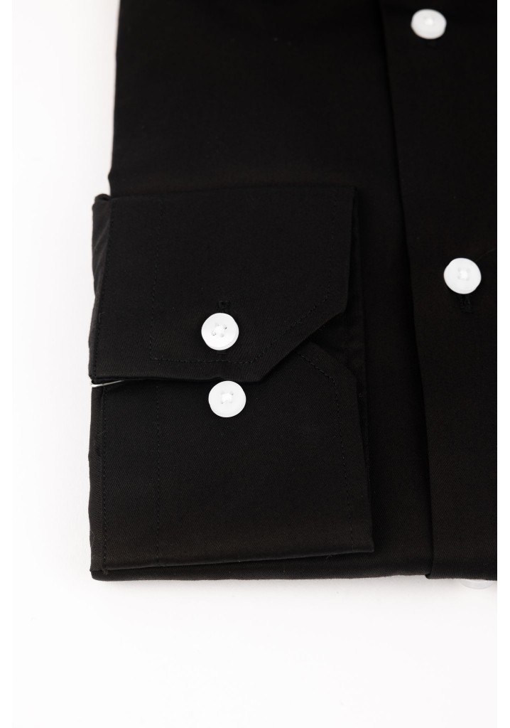 Classic Black SlimFit Shirt