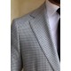 Mini Goose Feet Patterned Gray Jacket