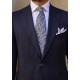 Navy Blue Tencel Fabric Jacket