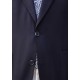 Navy Blue Tencel Fabric Jacket