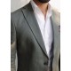 Khaki Linen Suit