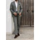 Khaki Linen Suit