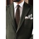  Khaki Steel Knit Wool Sports Jacket