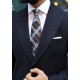 Navy Blue Wool Blazer Jacket