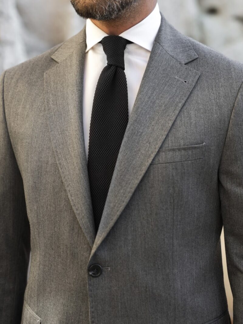 Gri Blazer Tek Ceket (4) - 1