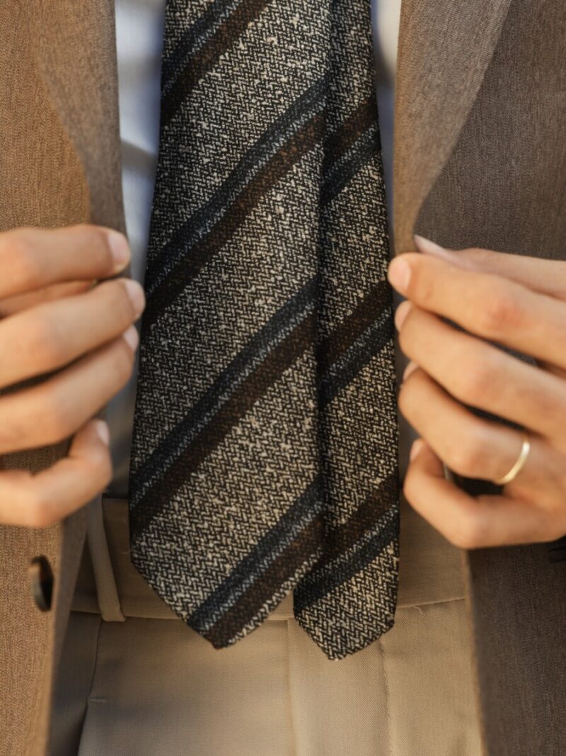 Kahve Blazer Tek Ceket (3) - 3