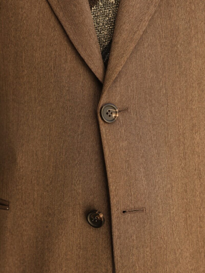 Kahve Blazer Tek Ceket (4) - 2