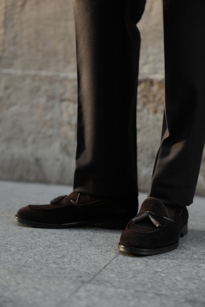 Acı Kahverengi Blazer Takım Elbise (8) - 6