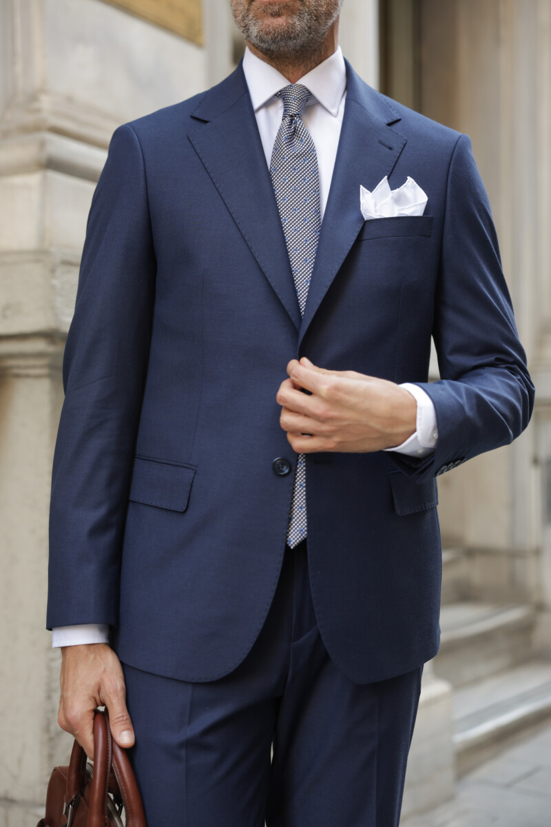 Protokol Mavisi Blazer Takım Elbise (7) - 0