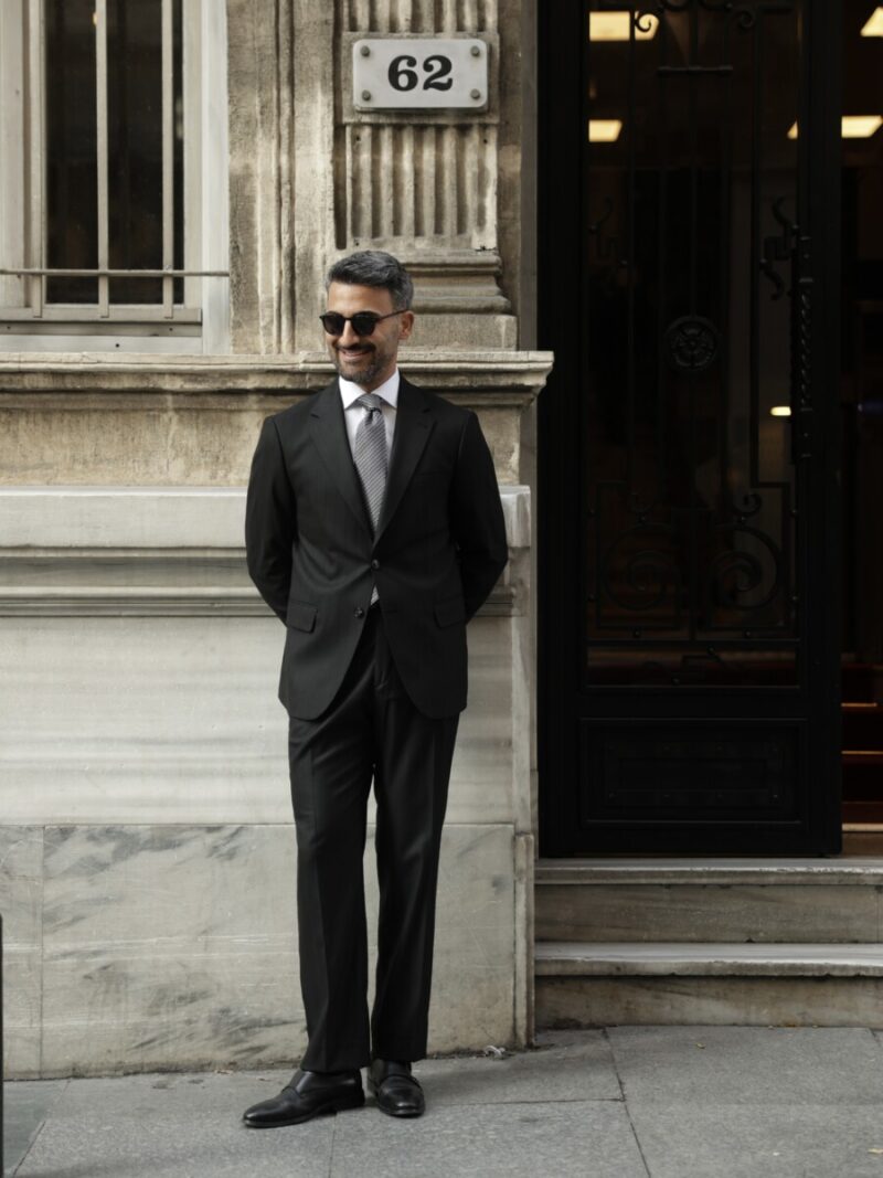 Siyah Birmingham Blazer Takım Elbise