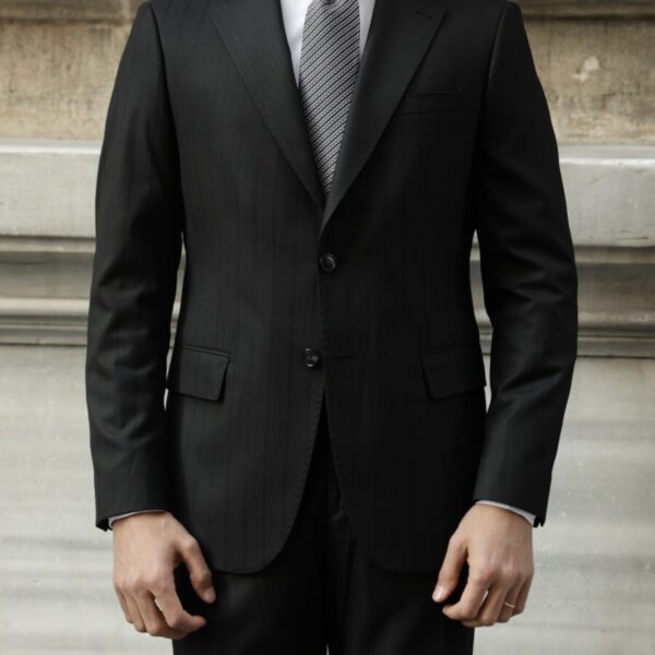 Siyah Birmingham Blazer Takım Elbise