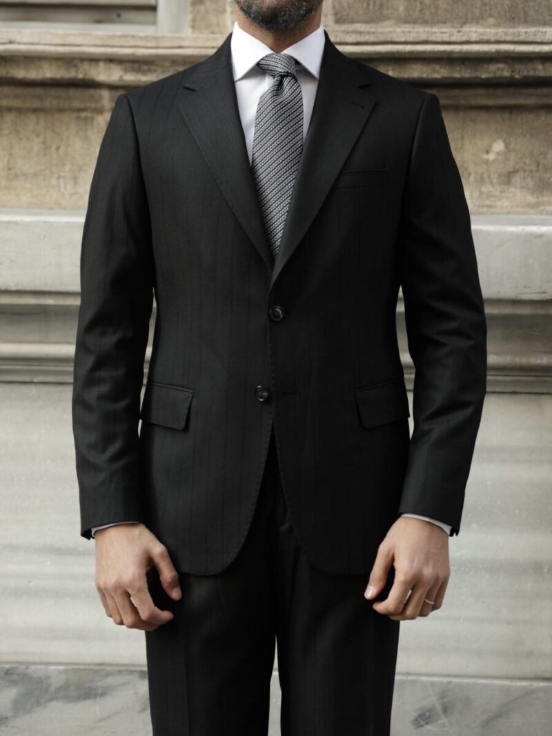 Siyah Blazer Takım Elbise (4) - 0