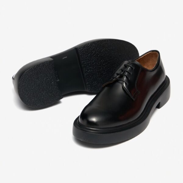 Ronda Siyah – Eva Taban Açma Deri Bağıcıklı Erkek Ayakkabı