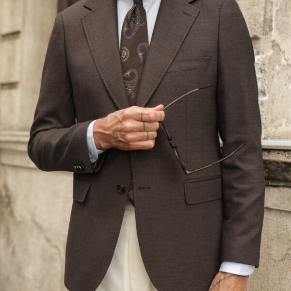 Acıkahverengi Basilicata Blazer Ceket