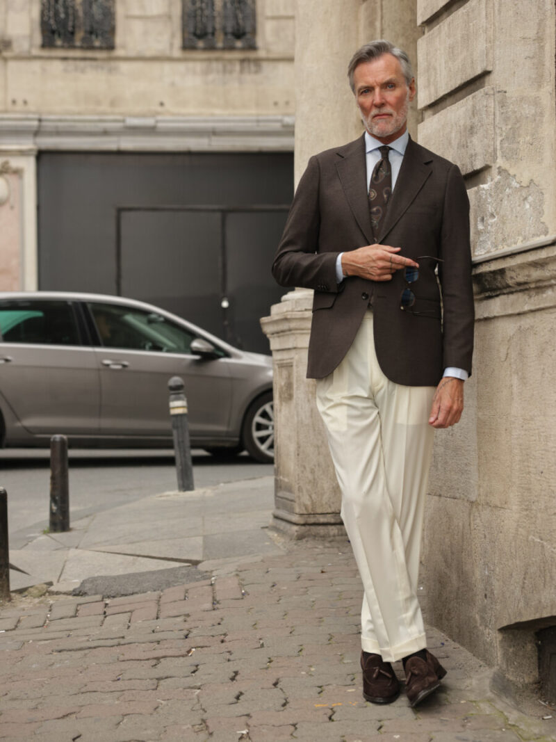 Acıkahverengi Basilicata Blazer Ceket