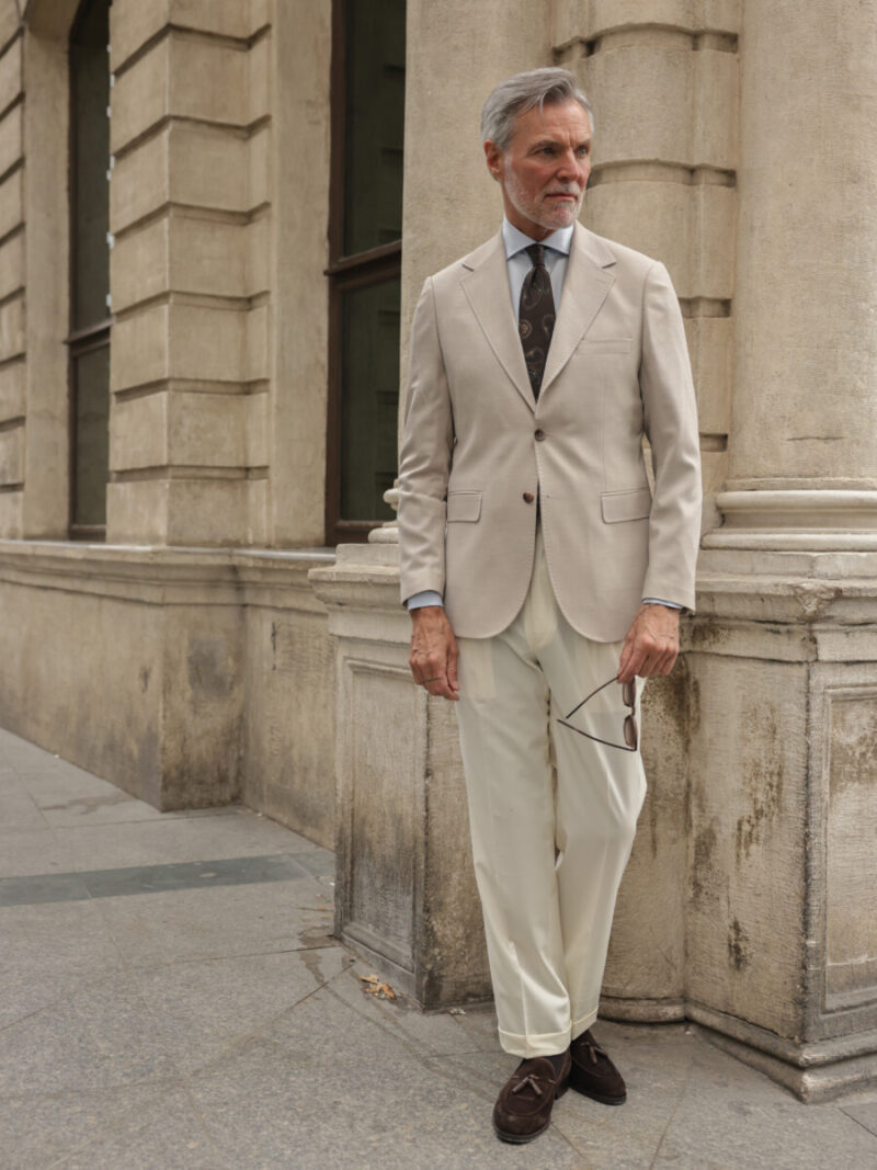 Bej Basilicata Blazer Ceket
