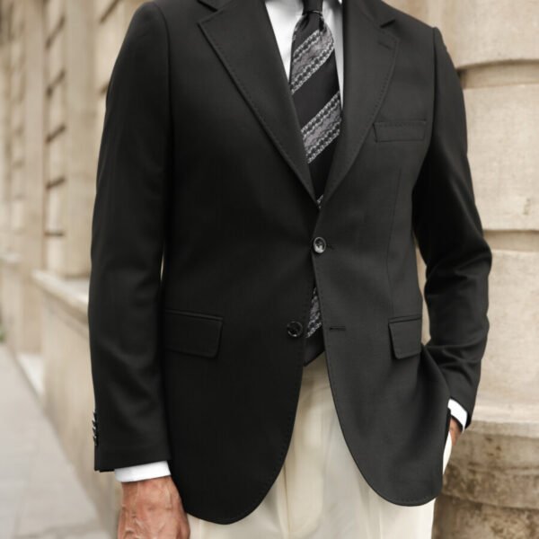 Siyah Basilicata Blazer Ceket