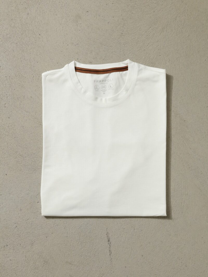 Frappoli Modal Beyaz T-Shirt