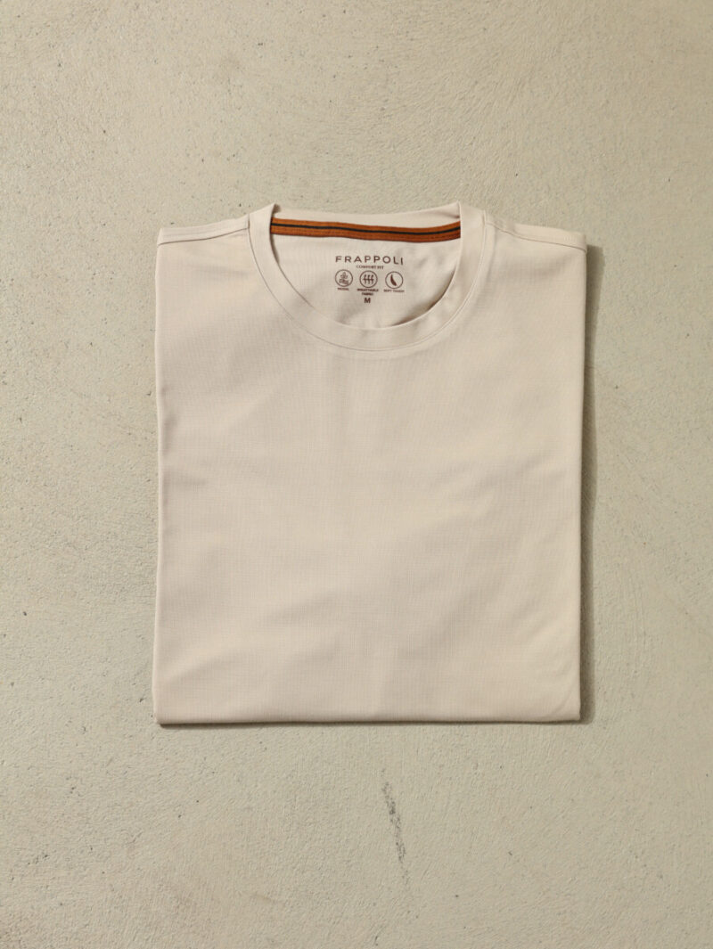 Frappoli Modal Bej T-Shirt