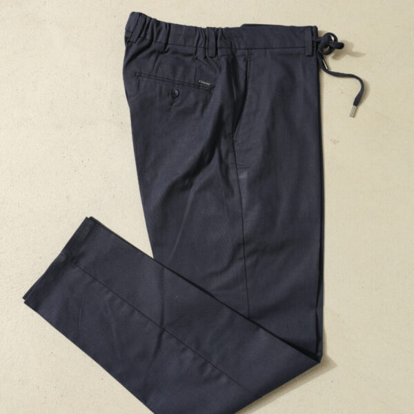 Frappoli Lacivert Keten Pantolon - 50