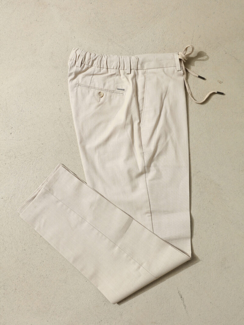 Frappoli Bej Keten Pantolon