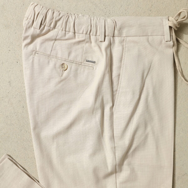 Frappoli Bej Keten Pantolon